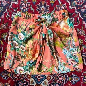 Floral Wrap Zara Medium Skirt